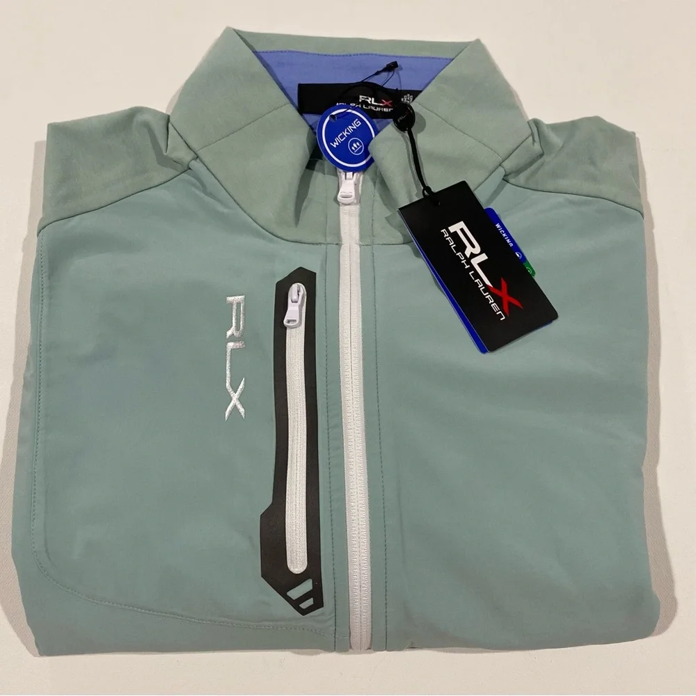 Ralph Lauren Gray Performance Vest with Mock Neck - Picture 7 of 7